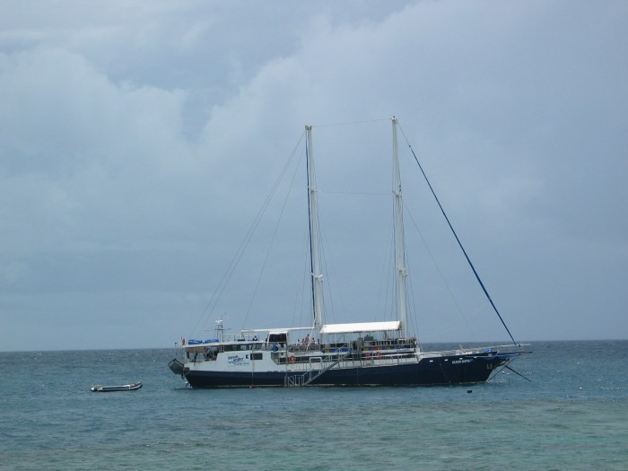 Boat in Norman Reef