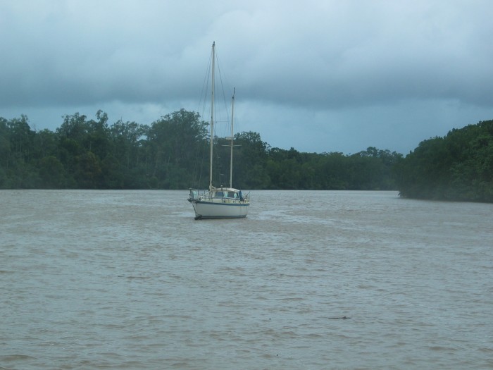 Boat on Daintree river