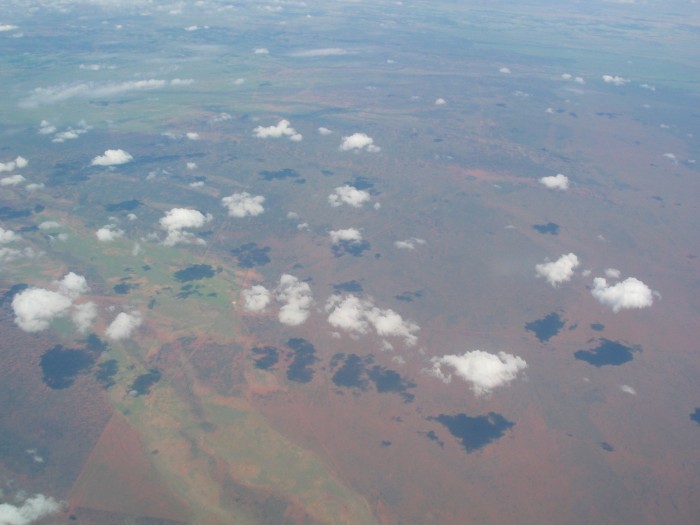 Aerial photograph of Northern Territory