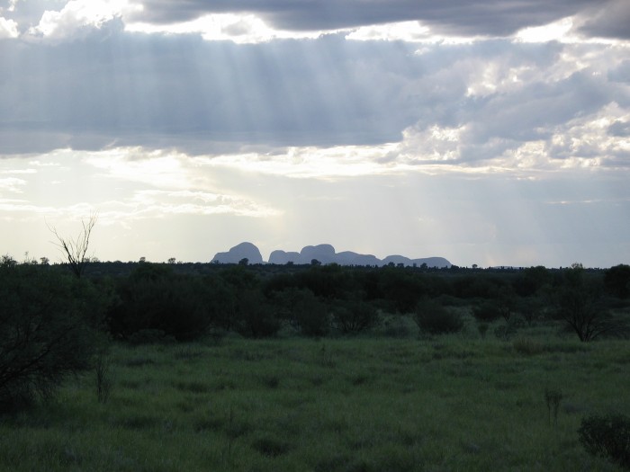 View of the Olgas