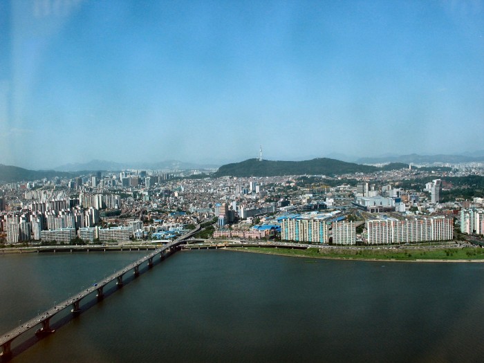 View of Seoul from KLI 63 building