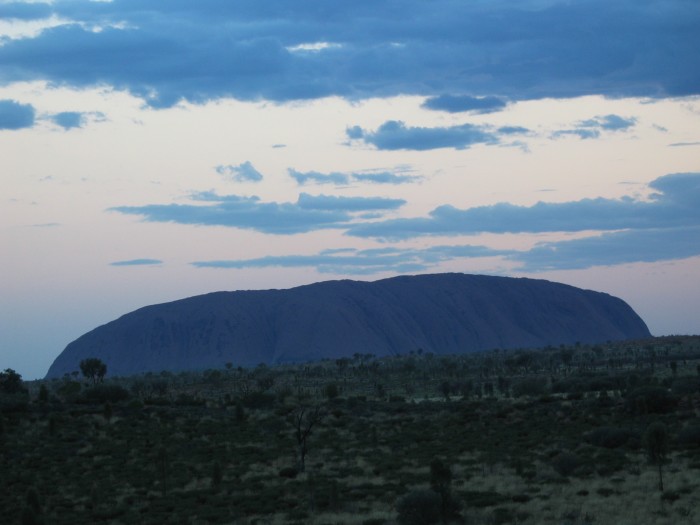 Sunset on Uluru
