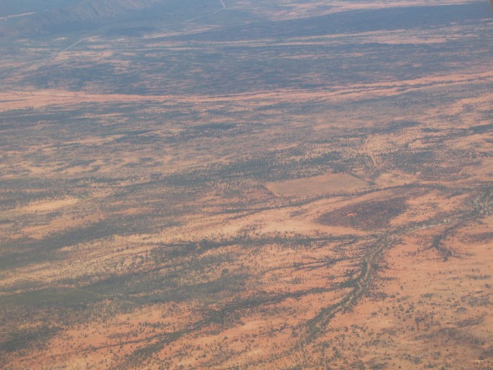 Flight Virgin Blue DJ582 from Alice Springs to Sydney