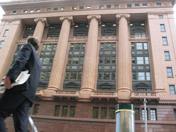 A business man in Martin place