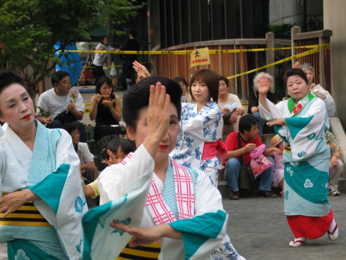 Traditional dance: bon odori